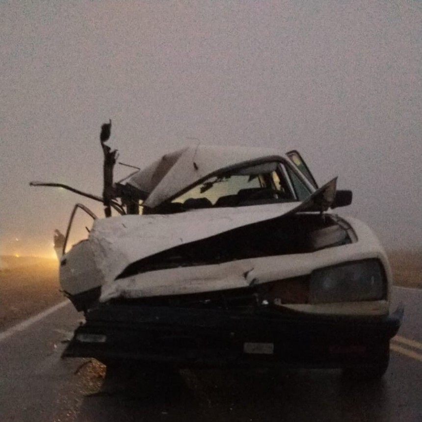 Tragedia: murió una bahiense en la Ruta 35